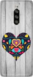 CaseGadget CaseGadget ETUI NADRUK CZARNE SERCE SAMSUNG GALAXY A20S standard 1
