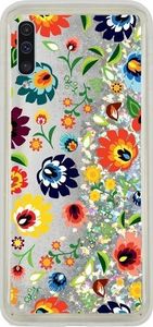 CaseGadget CaseGadget ETUI LIQUID FOLKLOR 1 SAMSUNG GALAXY A70 SREBRNY standard 1