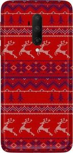 CaseGadget CaseGadget ETUI NADRUK CZERWONE RENIFERY ONEPLUS 7T PRO standard 2