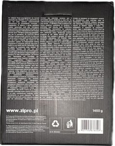 Zipro Piłka gimnastyczna Anti-Burst 75 cm czarna 5
