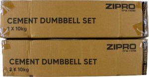 Zipro ‎Hantel Zipro bitumiczny 2 x 10 kg 5