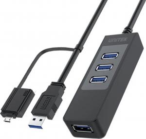 HUB USB Unitek 4x USB-A 3.0 (Y-3046A) 2