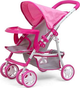 Milly Mally Wózek dla lalek Kate Prestige pink 1