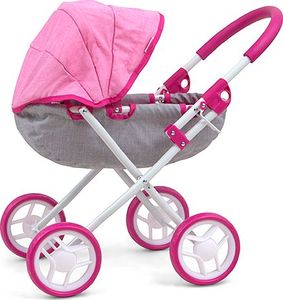 Milly Mally Wózek dla lalek Dori Prestige pink 1