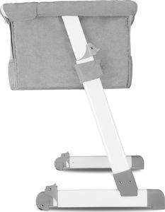 Lionelo Łóżeczko dostawne THEO szare 11