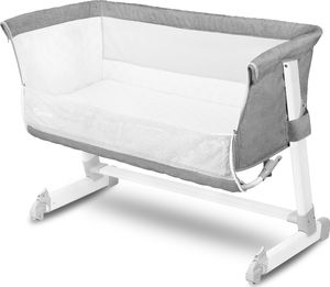 Lionelo Łóżeczko dostawne THEO szare 5