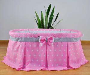 Milly Mally Kolyska Sweet Melody 4w1 Różowa 3