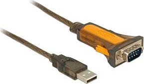 Adapter USB Delock 65840 USB - RS-232 Szary  (65840) 1