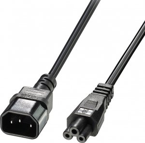 Kabel zasilający Lindy Lindy IEC-Netzkabel C14 an C5 3m 1