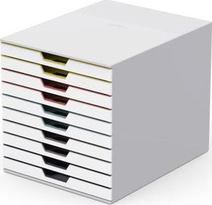 Durable DURABLE Schubladenbox VARICOLOR 10Fächer MIX mehrfbg 1