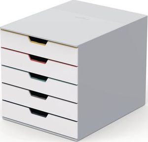 Durable DURABLE Schubladenbox VARICOLOR 5Fächer MIX mehrfbg 1