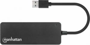 HUB USB Manhattan 1x SD 1x microSD  + 3x USB-A 3.2 Gen1 (164931) 4
