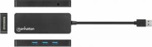 HUB USB Manhattan 1x SD 1x microSD  + 3x USB-A 3.2 Gen1 (164931) 5