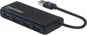 HUB USB Manhattan 4x USB-A 3.0 (164900) 3