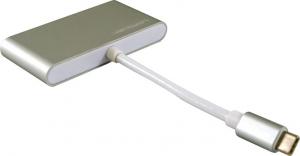 HUB USB LC-Power 1x USB-C PD  + 3x USB-A 3.0 (LC-HUB-C-PD-2) 4