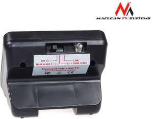 Maclean Symulator telewizora TVSYM01 Czarny 5