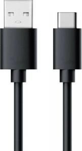 Kabel USB Realpower USB-A - USB-C 0.6 m Czarny (255650) 1