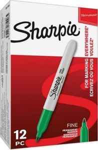 Sharpie Sharpie Marker F Rundspitze grün 12Stk 1