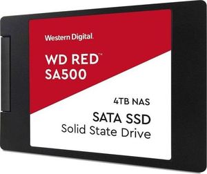 Dysk SSD WD Red SA500 4TB 2.5" SATA III (WDS400T1R0A) 1