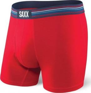 SAXX Bokserki męskie Ultra Boxer Brief Fly Red r. M 1