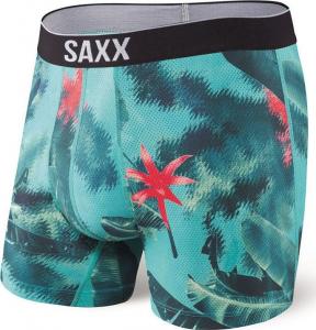 SAXX Bokserki męskie Volt Boxer Brief Deep Jungle r. XL 1