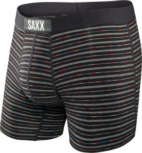 SAXX Bokserki Vibe Boxer Brief Black Gradient Stripe r. M 1