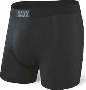 SAXX Bokserki Vibe Boxer Brief Black/Black r. M 1
