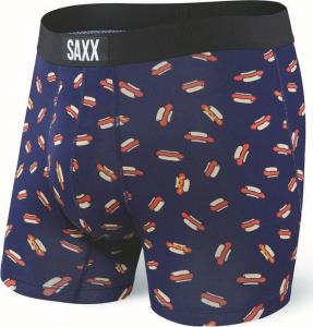 SAXX Bokserki Vibe Boxer Brief Navy Hot Dog r. XXL 1