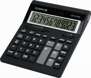 Kalkulator Olympia Olympia Taschenrechner LCD-612 SD 1