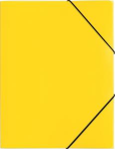 Pagna Teczka A4 PP 3 Einschlagklappen gelb 1