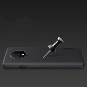 Nillkin Etui Nillkin Frosted Shield OnePlus 7T - Red uniwersalny 7