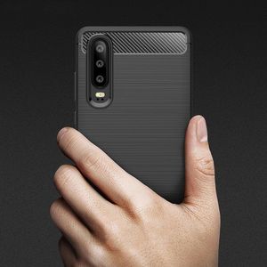 Etui Carbon Case Huawei P30 - Grey uniwersalny 3