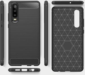 Etui Carbon Case Huawei P30 - Grey uniwersalny 5