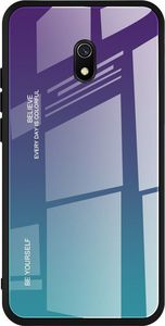 Etui Gradient Xiaomi Redmi 8A - Violet-Blue uniwersalny 1