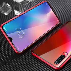 Etui Magnetyczne Front+Back Xiaomi Mi 9 Lite-Black uniwersalny 2