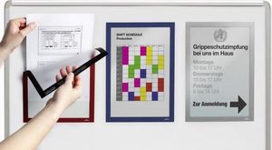 Durable DURABLE DURAFRAME MAGNETIC A4 1 Stück silber 2