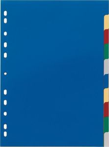Durable DURABLE Ordnerregister PP blanko/2x5fbg f 10 Blatt 1