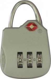 Rieffel Schweiz Rieffel Reisegepack-Vorhängeschloss mit TSA Schliessung Silb 1