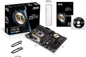 Płyta główna Asus Z97-K, Z97, DualDDR3-1600, SATA3, RAID, HDMI, DVI, D-Sub, ATX (Z97-K) 6