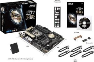 Płyta główna Asus Z97-DELUXE, Z97, DualDDR3-1600, SATA3, RAID, HDMI, DP, miniDP, ATX (Z97-DELUXE) 8