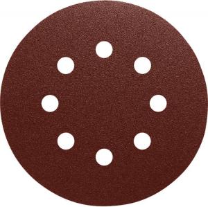 Klingspor krążek ścierny 125mm PL28CK granulacja 220 GLS5 8 otworów 50 sztuk (270712) 1