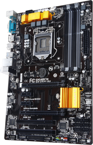 Płyta główna Gigabyte GA-Z97P-D3, Z97, DualDDR3-1600, SATA3, RAID, HDMI, ATX (GA-Z97P-D3) 3