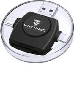 Czytnik OTG USB 3.0/microUSB/USB-C/Lightning (VR4V1B) 1