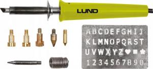 Lund lutownica i pirograf do drewna 11 części (78890) 3