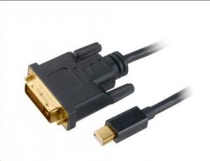 Kabel Akasa DisplayPort Mini - DVI-D 1.8m czarny (AK-CBDP18-18BK) 1