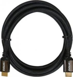 Kabel Evolveo HDMI - HDMI 1m czarny (XXTR1M) 1