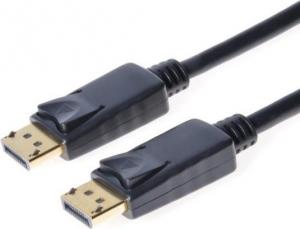 Kabel PremiumCord DisplayPort - DisplayPort 0.5m czarny (kport4-005) 1