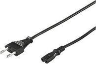 Kabel zasilający MicroConnect Power Cord Notebook 0.5m Black 1