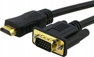 Kabel Roneberg HDMI - D-Sub (VGA) 3m czarny 1