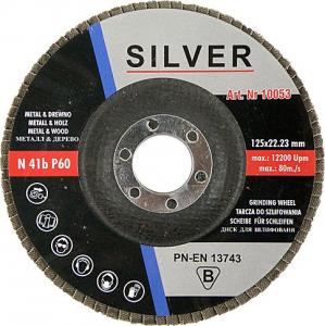 Silver ściernica listkowa 125mm P60 (10053) 1